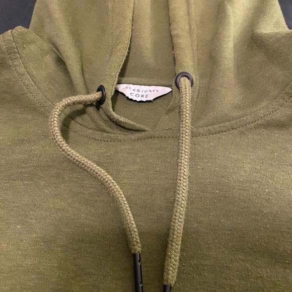 Jack & Jones Khaki Hoodie - Picture 4 of 6